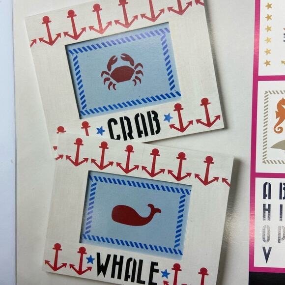 Plaid Folk Art Stencils, 39 Designs, Set of 2 - Picture 4 of 5